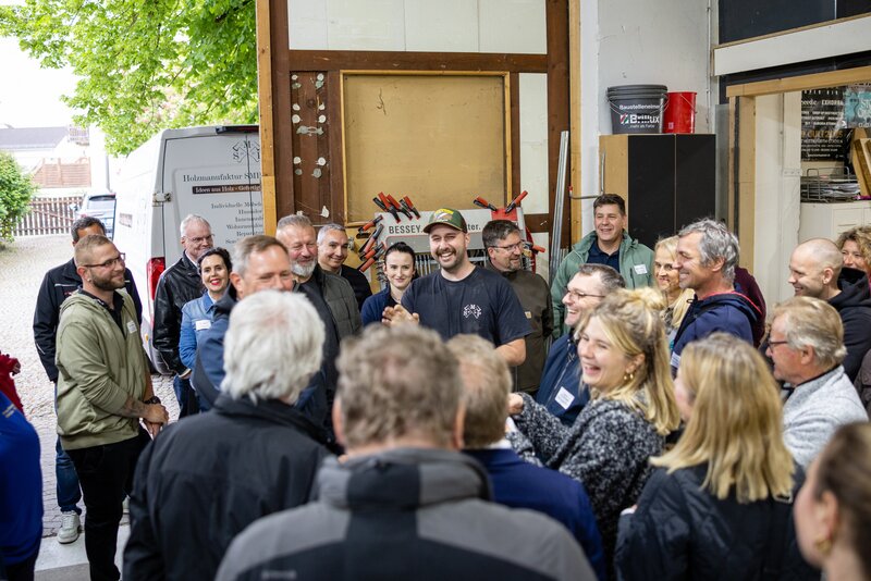 Stationen waren unter anderem Unternehmen aus Kunststoffverarbeitung, Catering, Metallbau und Holzmanufaktur.