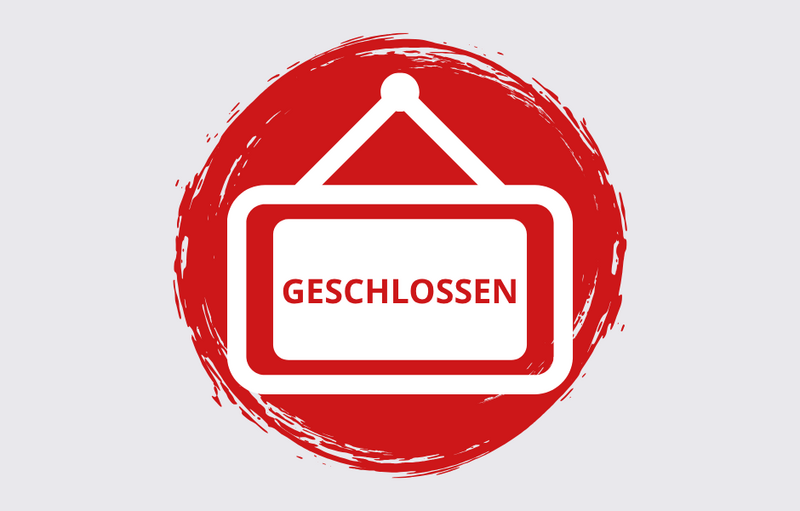 Symbolbild: Geschlossen