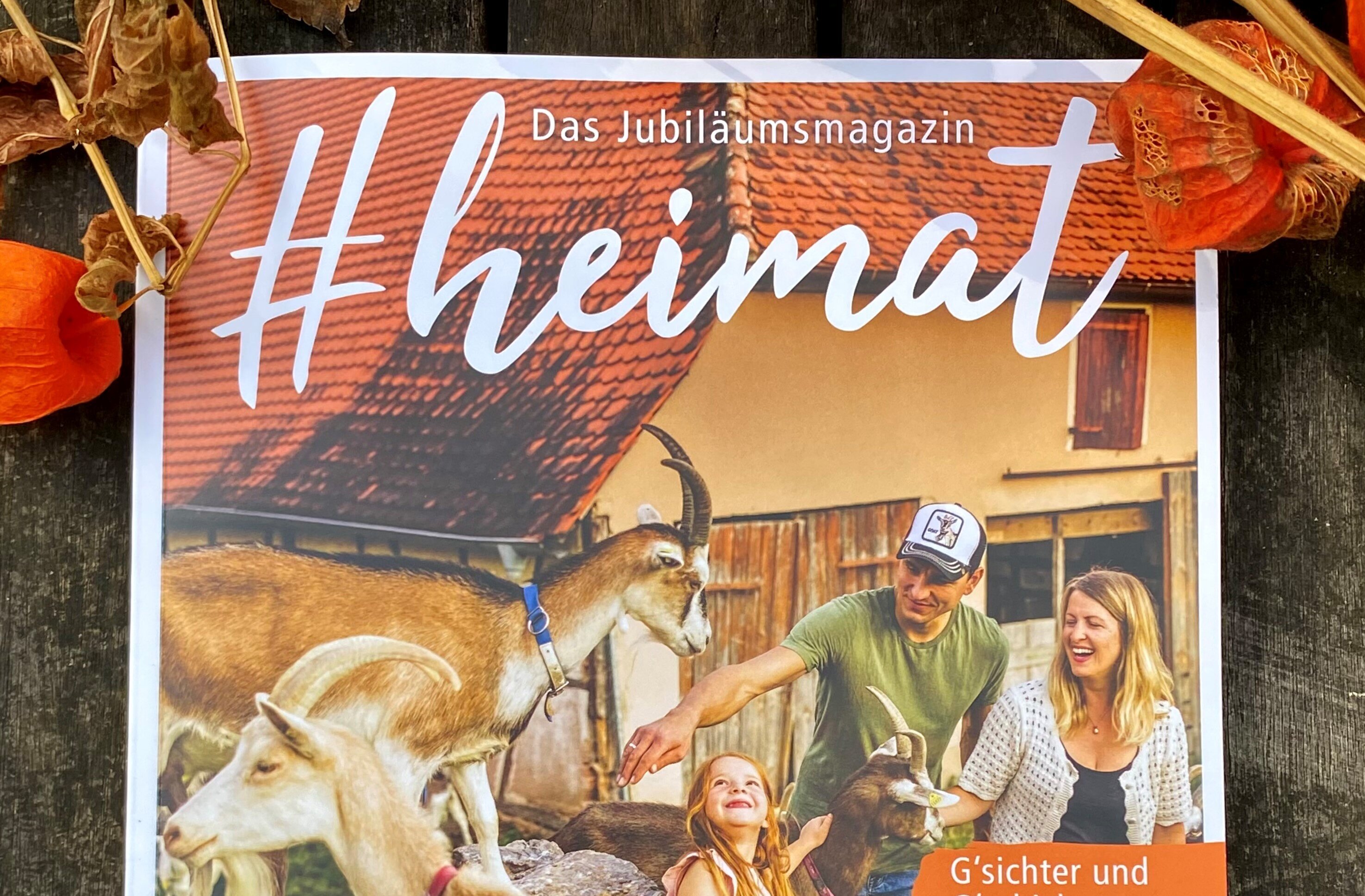 Ein Foto des Heimatmagazins in herbstlicher Stimmung.