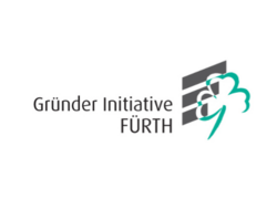 Logo Gründerinitiative Fürth. Beim Klicken öffnet sich die Website der Initiative. 