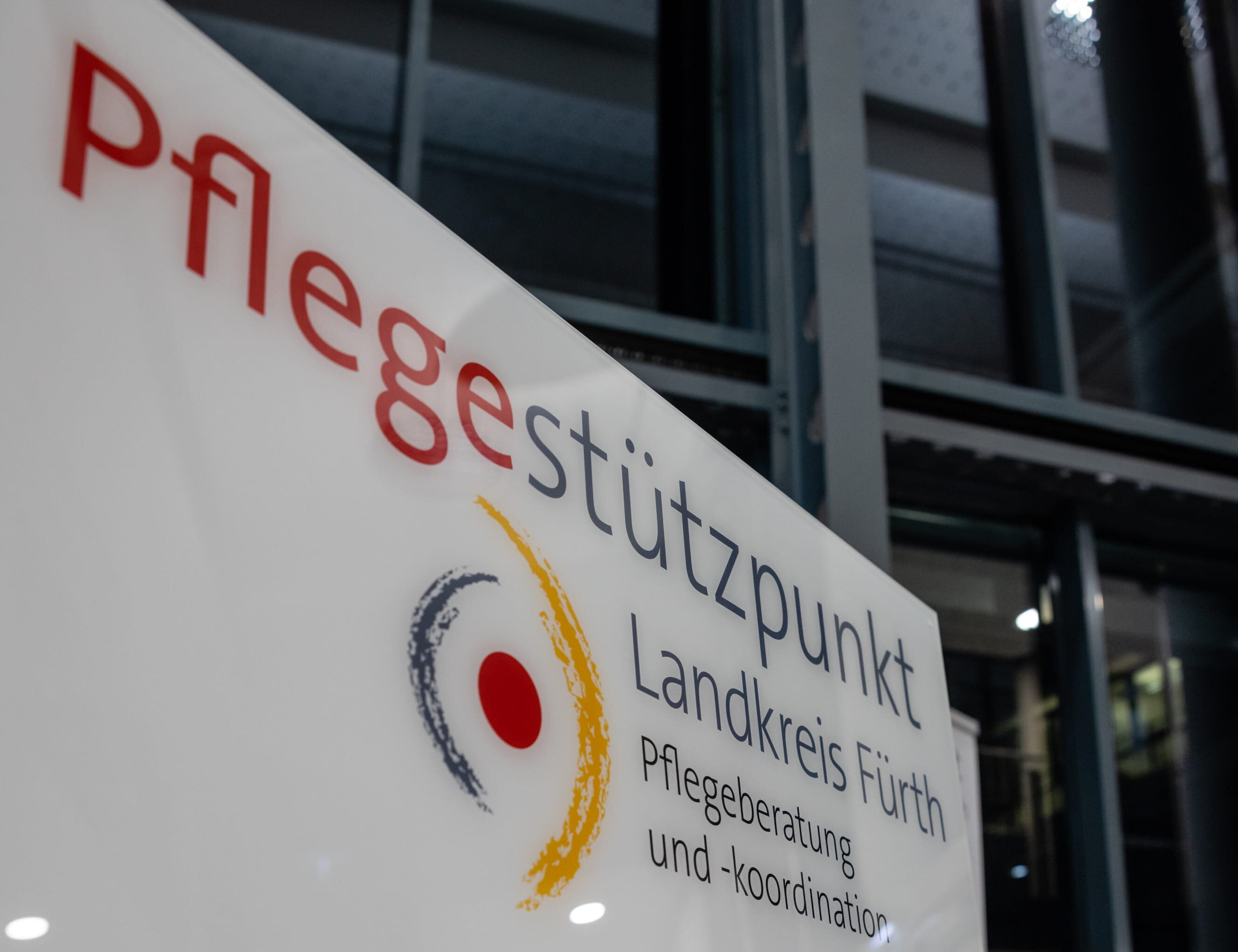 Schild: Pflegestützpunkt