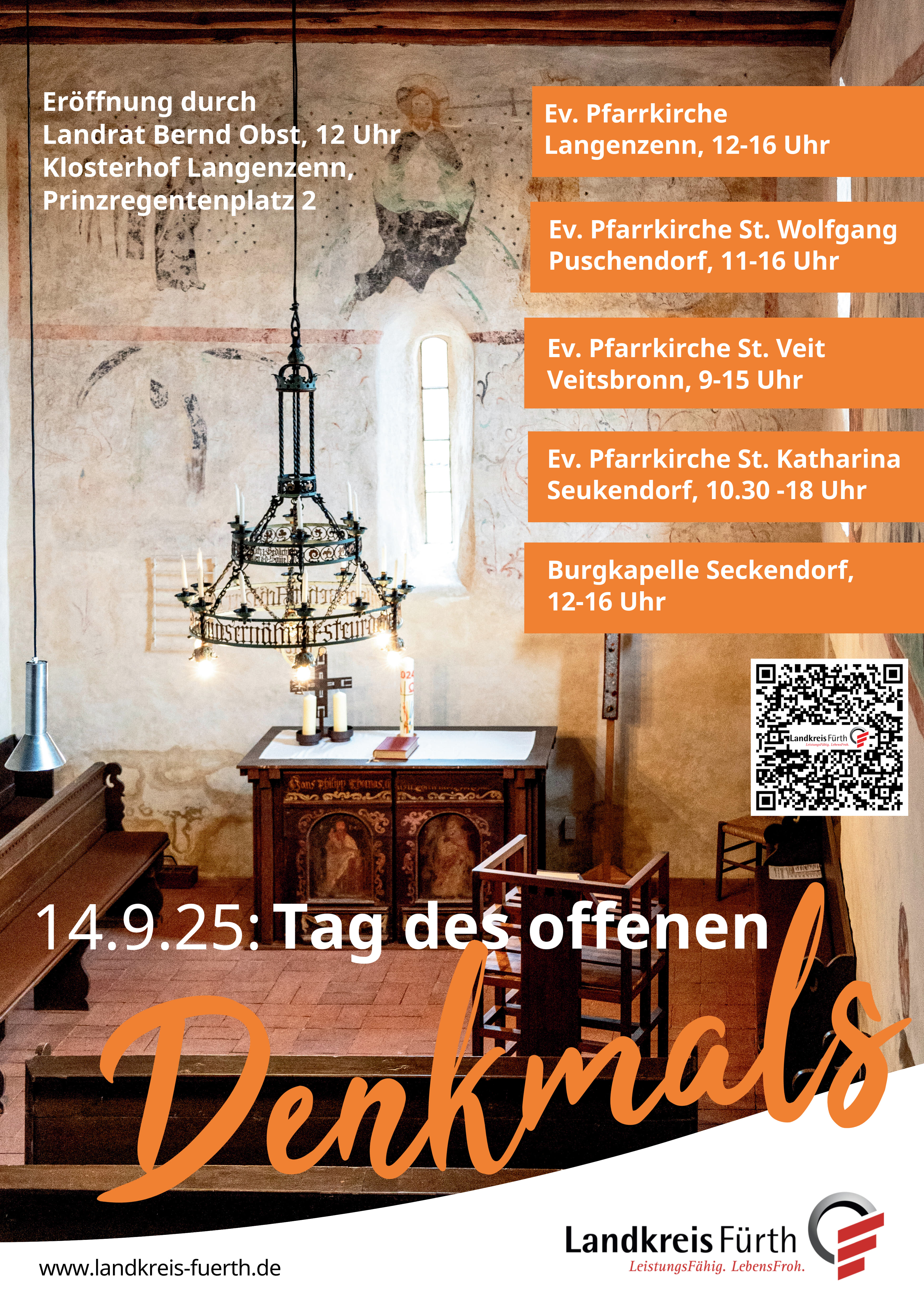 Plakat Tag des offenen Denkmals