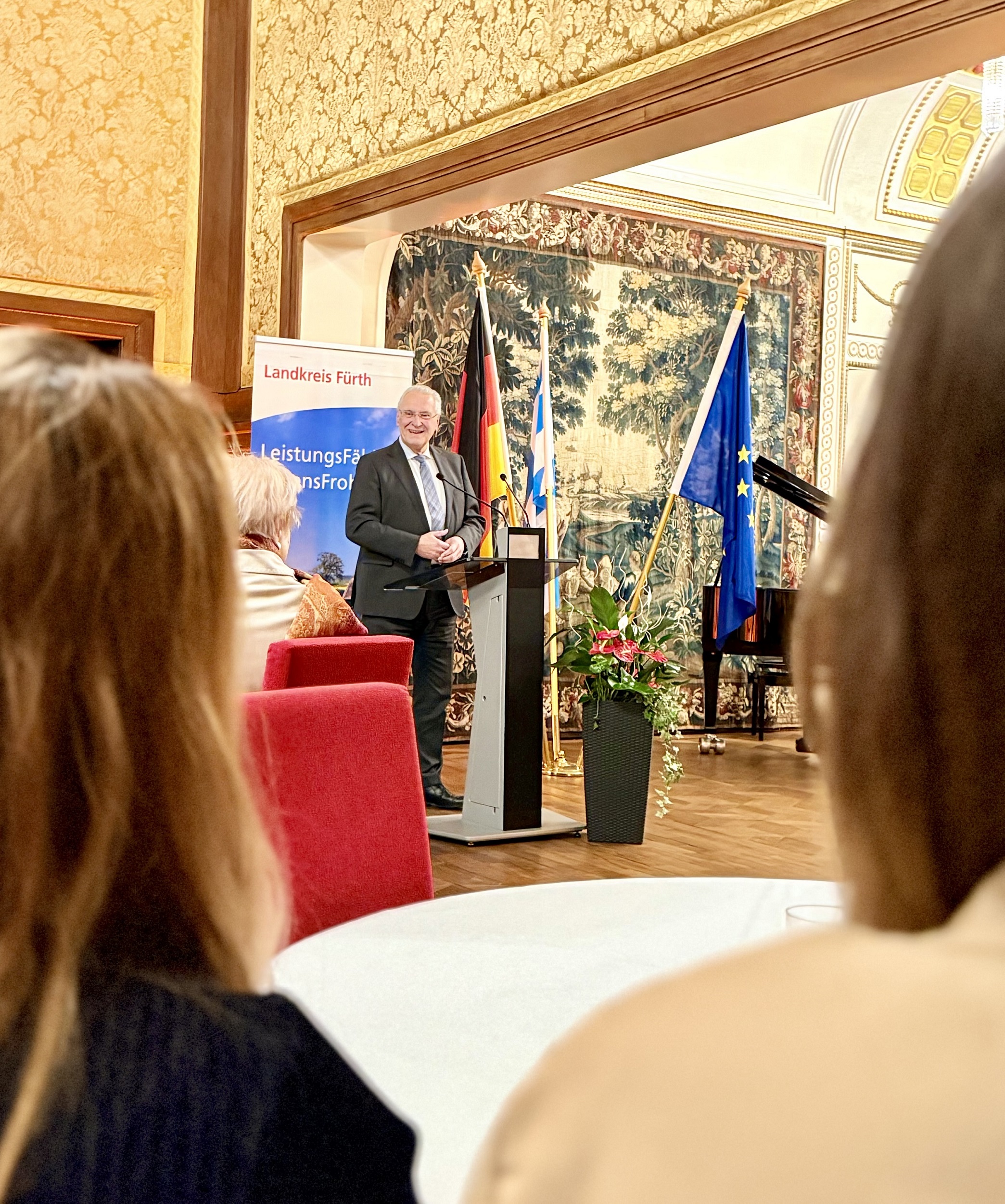  Als Festredner sprach der Bayerische Innenminister Joachim Herrmann 