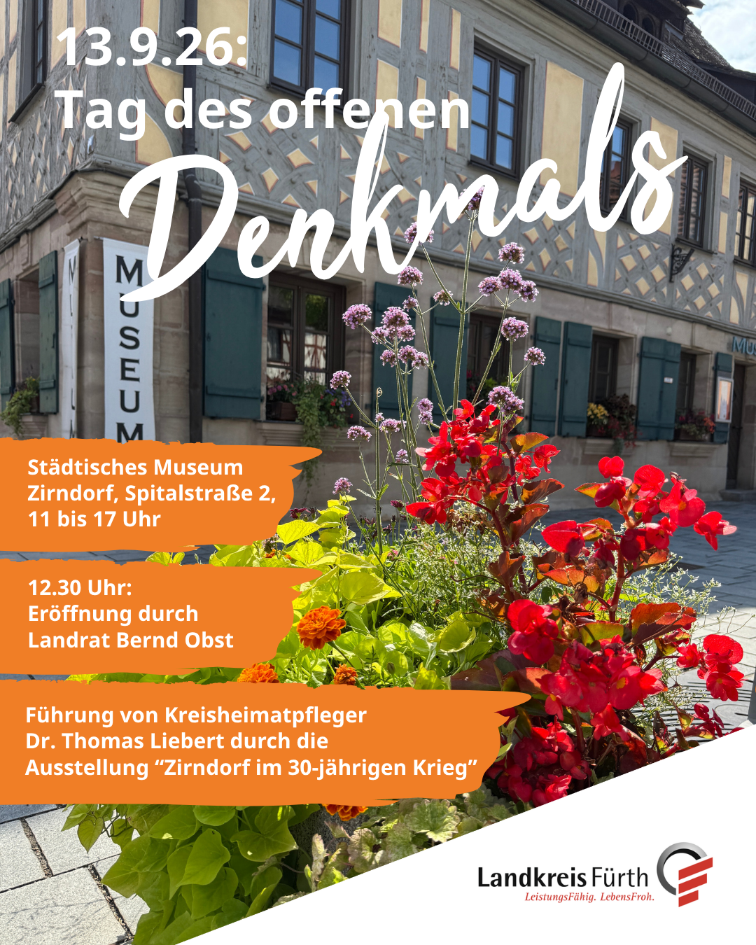 Plakat Tag des offenen Denkmals